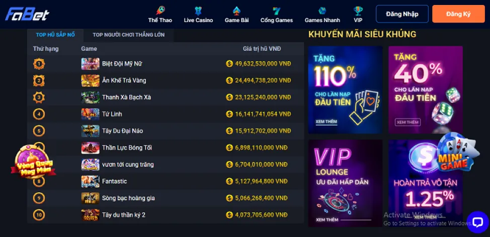 Hướng dẫn các bước đăng ký tài khoản win888